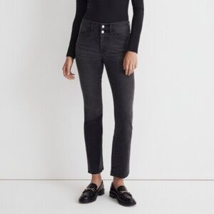 Madewell Women’s Kick Out Crop Jeans in Beckley Wash Size 30